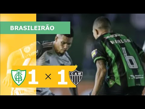 AMÉRICA-MG 1 x 1 ATLÉTICO-MG
