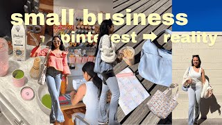 turning my small business Pinterest feed into my ✨reality✨ // aesthetic crafty inspo vlog