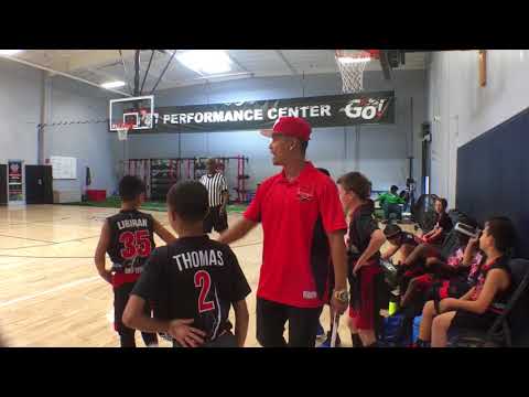 Gut Fitness Spartan Basketball Summer 2018 4th Grade Team Semifinals vs Sportstrong