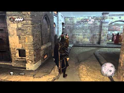 Ezio Tests Out His Big New Sword