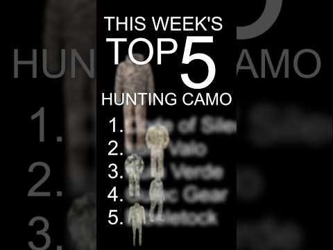 🔥 Top 5 Camo Patterns of the Week! 🔥 Aug 25th - Sept 2