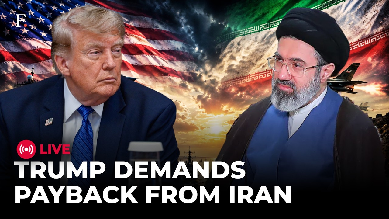 US IRAN WAR LIVE: 'Now I'm Demanding Compensation from Iran', Trump Demands Billions From Iran