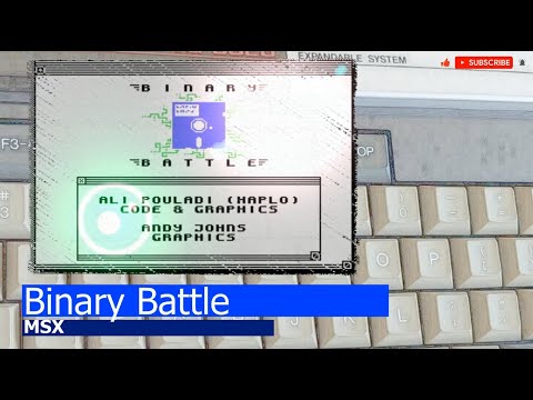Binary Battle (2025, MSX, Haplo)