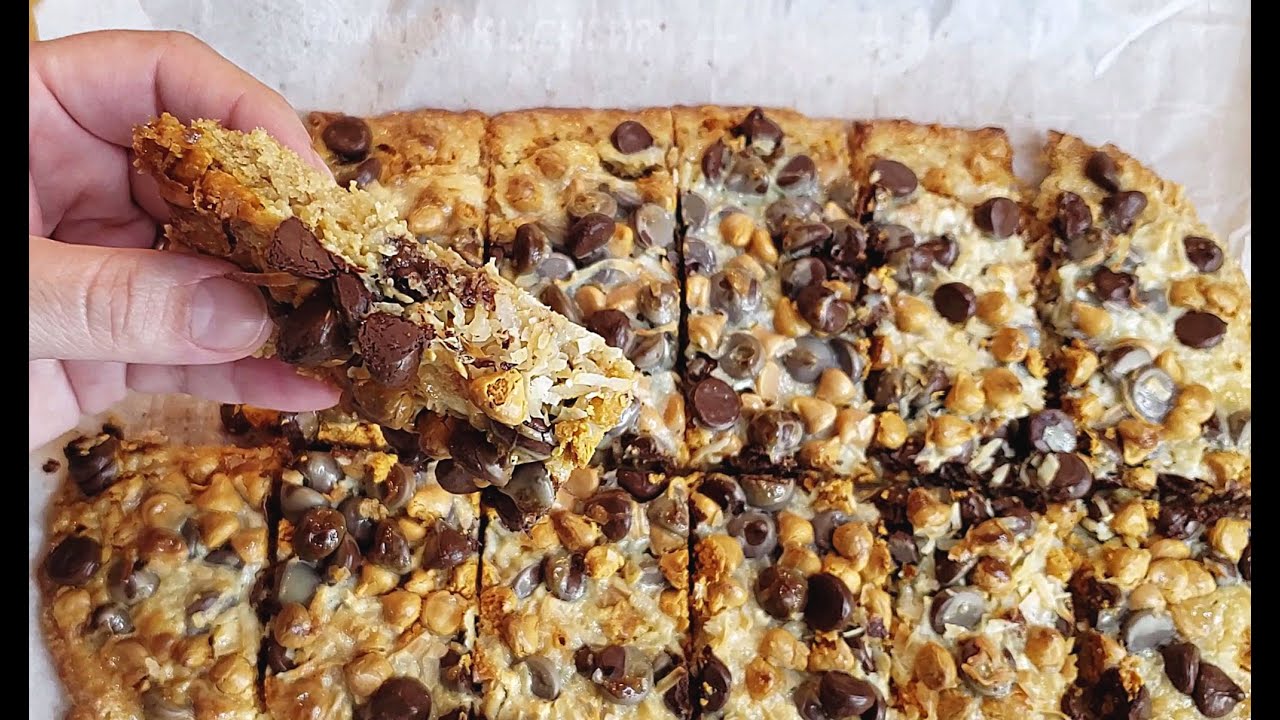 MAGIC COOKIE BARS How I Make Magic Cookie Bars Baking At Home