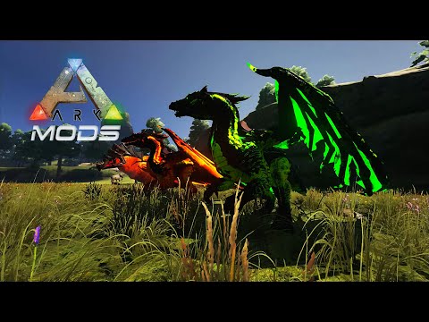 Ark Survival Evolved MODS #EP129 - Drake, Novos Dragões Elemental!