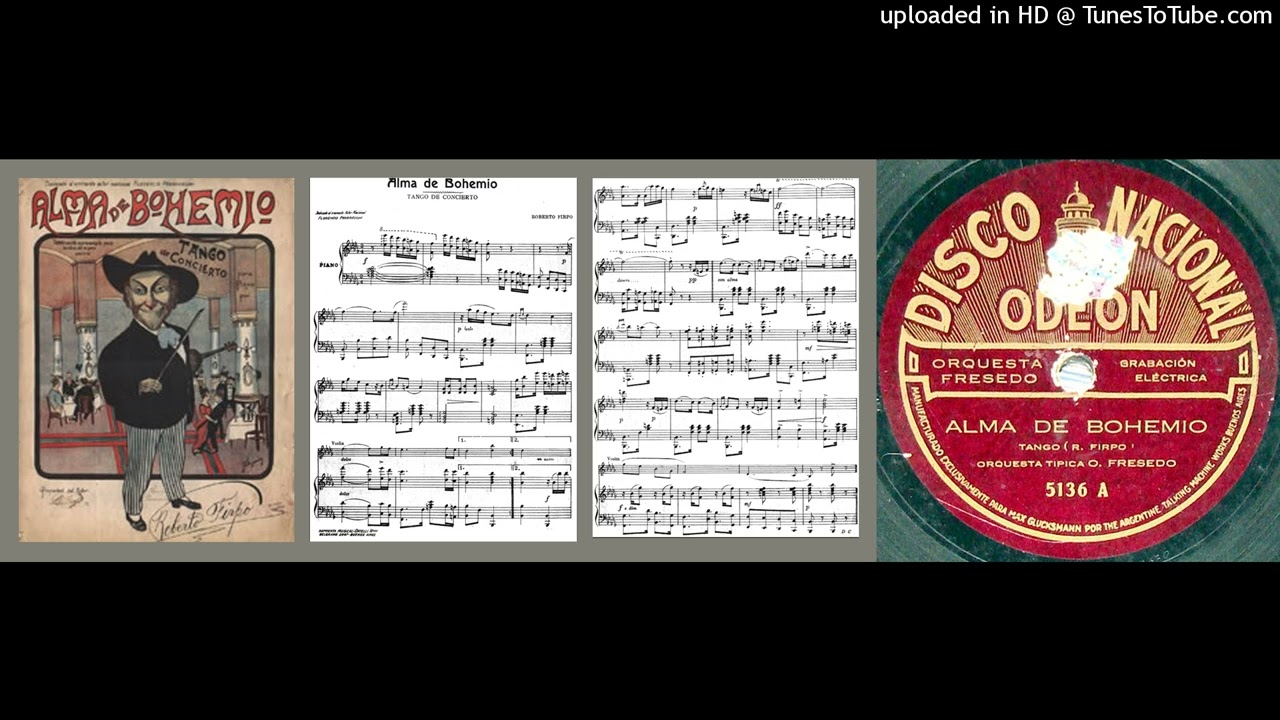 Alma de bohemio - Orquesta Tipica Fresedo - 1927