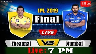 LIVE - IPL 2019 Live Score, CSK vs MI Live Cricket Match Highlights Today