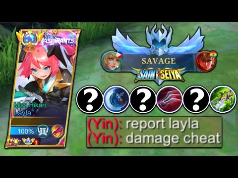 LAYLA "DAMAGE CHEAT" BUILD | Queen Layla
