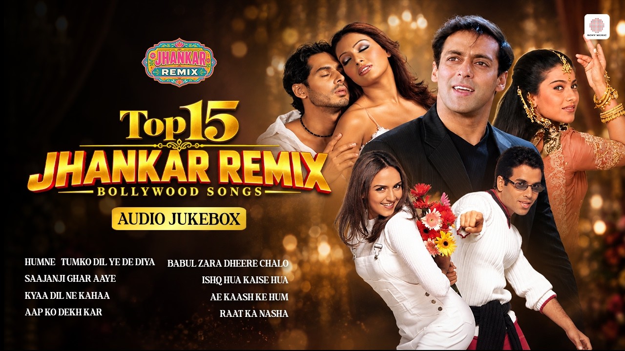 Top 15 Jhankar Remix Bollywood Songs Jukebox | Aye Zindagi | Saajanji Ghar Aaye | Kyaa Dil Ne Kahaa