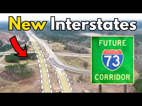 Where NEW Interstates Are Being Built in America