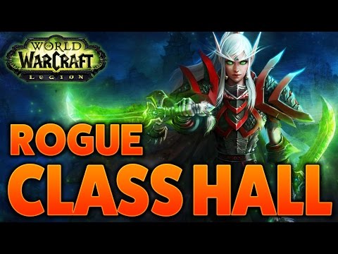 Into Black Rook Hold | Class Order Hall Guide #Warcraft #Gaming #Rogue #MMO #魔兽