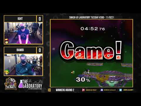 S@LT #300   SSBM   Winners Round 2   bambi vs ight