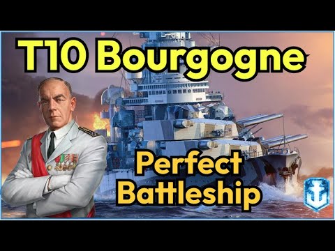 Bourgogne: A French Rhode Island | Still The Best T10 Battleship | World of Warships