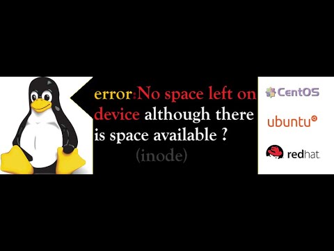 How to fix “No Space Left On Device” error in a Linux server | DailyStudyLinux #linuxshorts