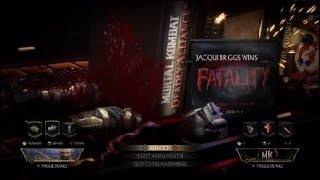 Mortal kombat 11 stage fatality tutorial; Tournament