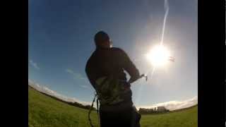 preview picture of video 'GoPro: Kiteboarding 2012/09 Rujána - Suhrendorf'