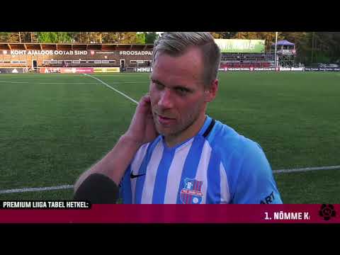 17. voor 2018: Nõmme Kalju FC - Paide Linnameeskond  3:2 (1:1) Andre Frolov intervjuu
