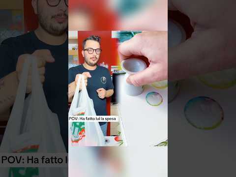 Ha fatto lui la spesa #perte #comedy #humor