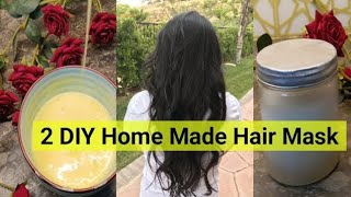2 DIY Hair Masks for Gorgeous Locks! Easy Home Remedies | Watch Now