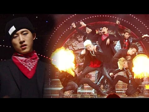 "RHYTHMICAL" iKON (icon) - RHYTHM TA @ popular song Inkigayo 20151025