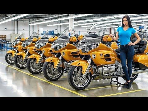 Thumbnail for Honda Gold Wing — How It’s Built: Factory Assembly Tour by Motorcycle, Robot