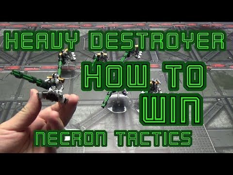 How To Win As Necrons Heavy Destroyer Tactics 8th Edition