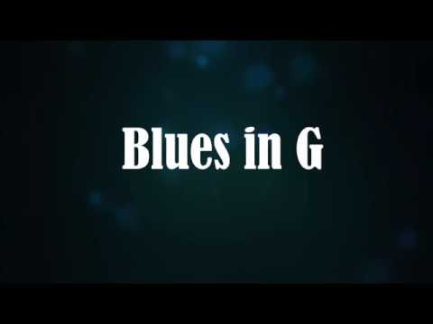 Stompin' Blues Backing Track (G)
