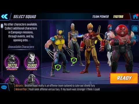 Marvel Strike Force - Magneto Tier 6 What Power is needed