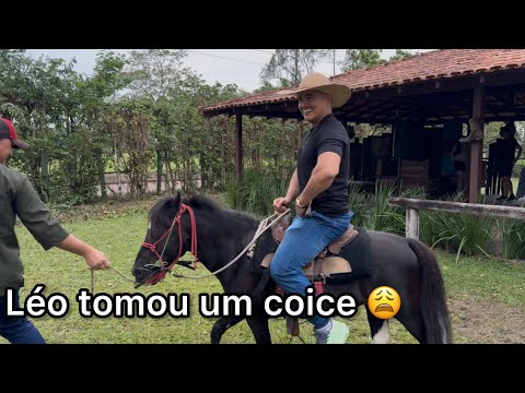 PASSEIO DE CAVALO COM O LÉO MELO B