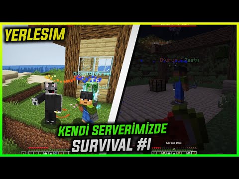 EPIC Minecraft Survival on OWN Server - Episode 1 (SETTLEMENT)
