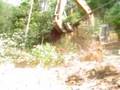 Excavator Clears land part 3