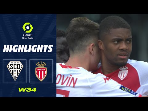 ANGERS SCO - AS MONACO (1 - 2) - Highlights - (SCO - ASM) / 2022-2023
