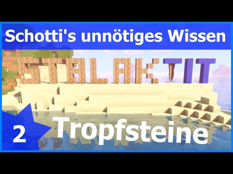 💧 UNTERSCHIED - Stalaktiten vs Stalagmiten? - Teil 2 [Schotti's unnötiges Wissen] 📚