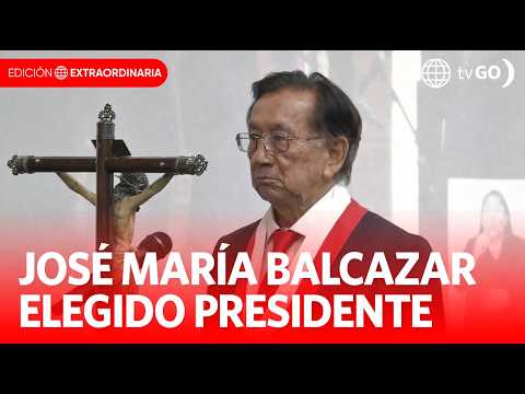 🔴 EN VIVO | BALCÁZAR ELEGIDO PRESIDENTE | Edición Extraordinaria | América Noticias