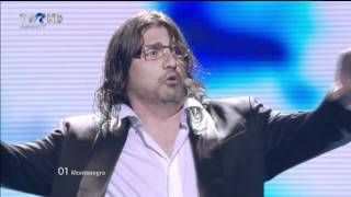 HD Eurovision 2012 Montenegro: Rambo Amadeus - Euro Neuro (Semi-Final 1)