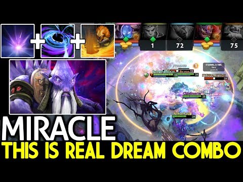 Miracle- [Dark Seer] This is Real Dream Combo 1 Sec Clear All 7.22 Dota 2