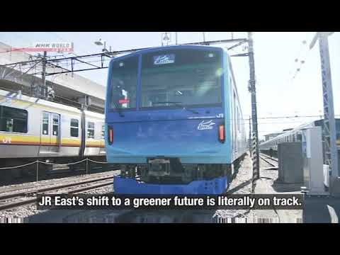 Japan's first hydrogen powered train