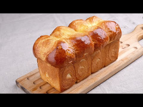 黄金酒店面包食谱 | Super rich and fluffy hotel bread recipe