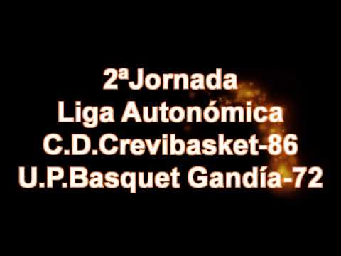 2ªJornada Crevibasket Gandía Temporada 2014/15