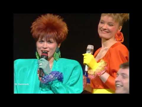13. Denmark 🇩🇰 | Hot Eyes - Ka' du se hva' jeg sa'? | Eurovision Song Contest 1988