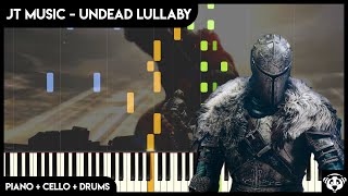 JT Music - Undead Lullaby | Piano + Cello + Drums Cover, free sheet