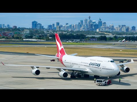 Onboard the unique Boeing 747 made just for QANTAS. Video