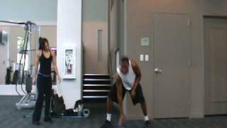 Dre Baldwin: Lateral Disc Jumps Pt. 2 | NBA Fit Explosive Plyometric Drills Speed Quickness Vertical