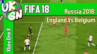 [4K] FIFA 18: Russia 2018 DLC [Xbox One] ‎England Vs Belgium