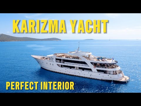 Step Inside KARIZMA | Breathtaking Luxury Yacht Tour