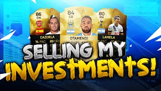 FIFA 16: MAKE EASY PROFIT | SELLING MY INVESTMENTS!!