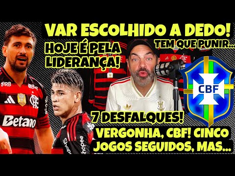 Vergonha da CBF: Escalação do VAR revolta Nação Nordestina contra Flamengo desfalcado!