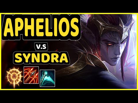PAPRYZE (APHELIOS) vs SYNDRA - BOTTOM ADC CHALLENGER GAMEPLAY - OC