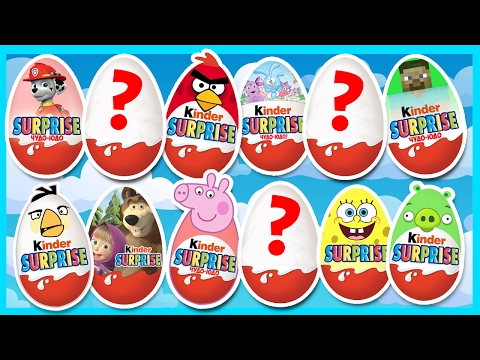 Открой киндер-сюрприз 2020