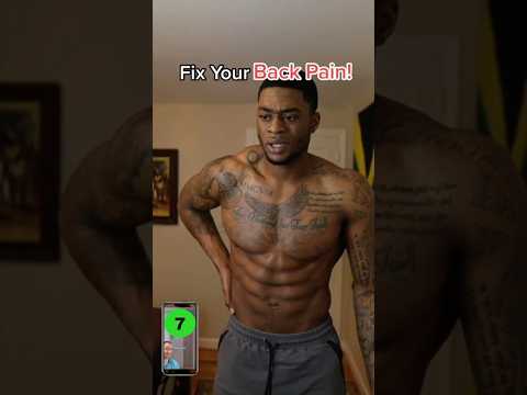 How To ACTUALLY Fix Low Back Pain!